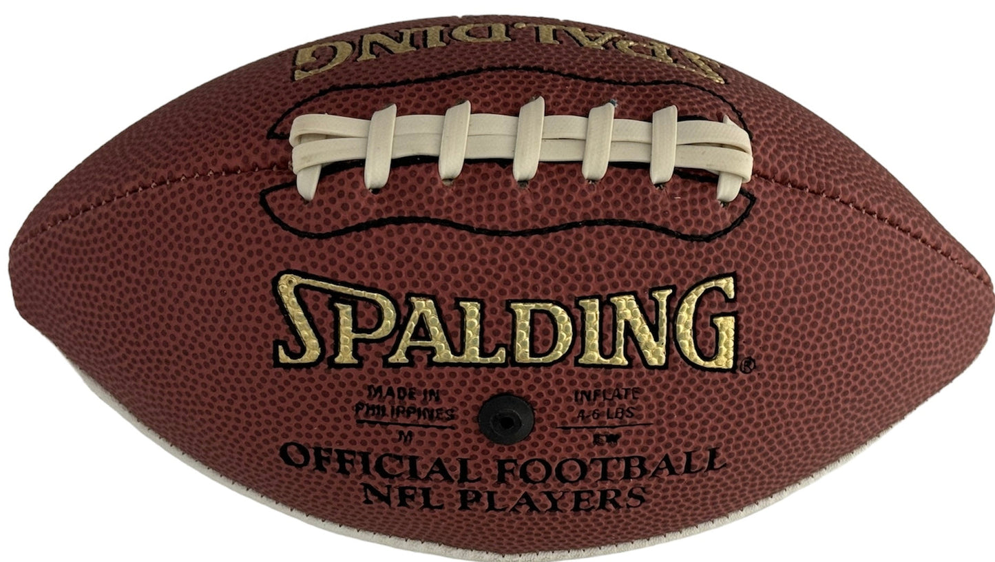 Nfl Greats Autographed Wilson Mini Football