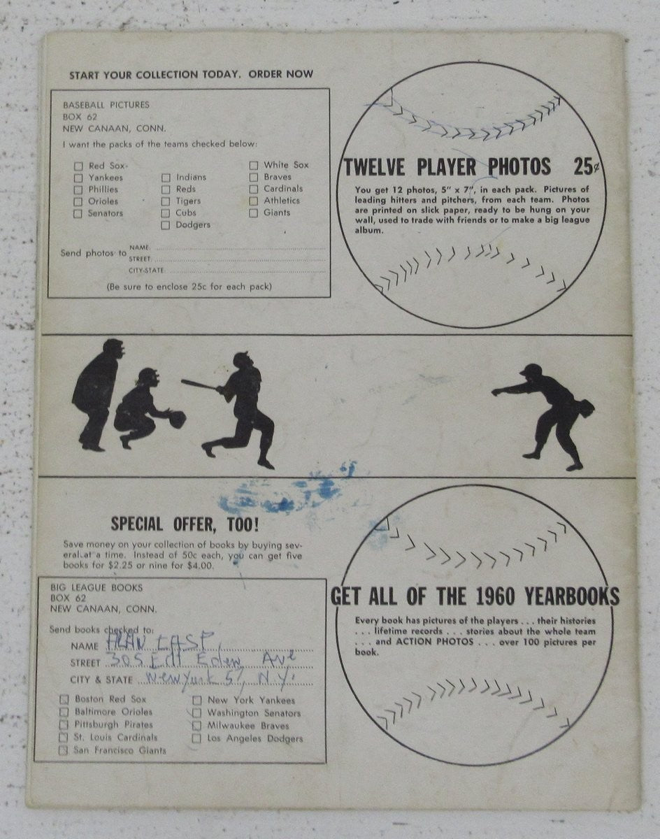 Bill Mazeroski Hof Signed/Auto 1969 Pittsburgh Pirates Yearbook Jsa 198644
