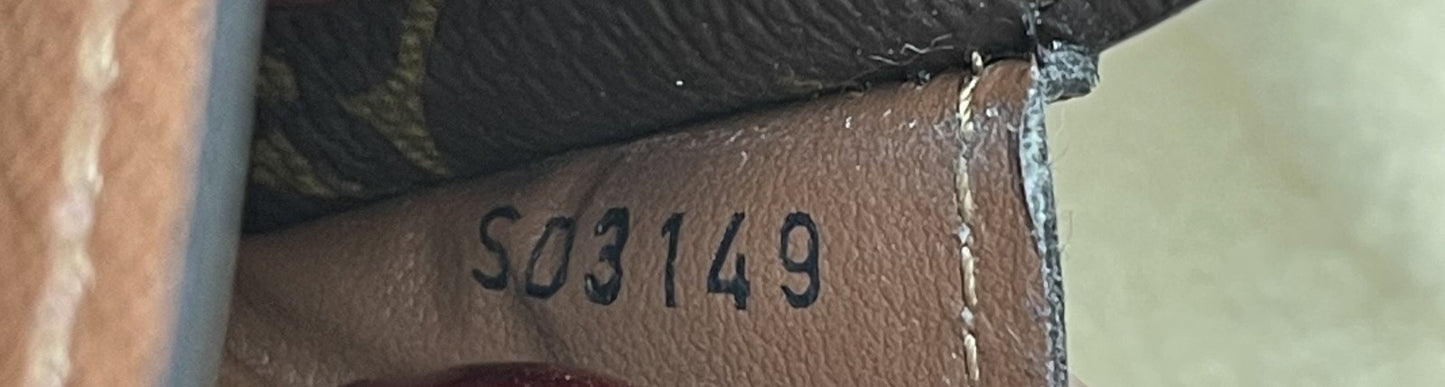 Louis Vuitton Sarah Wallet Nm Monogram Canvas