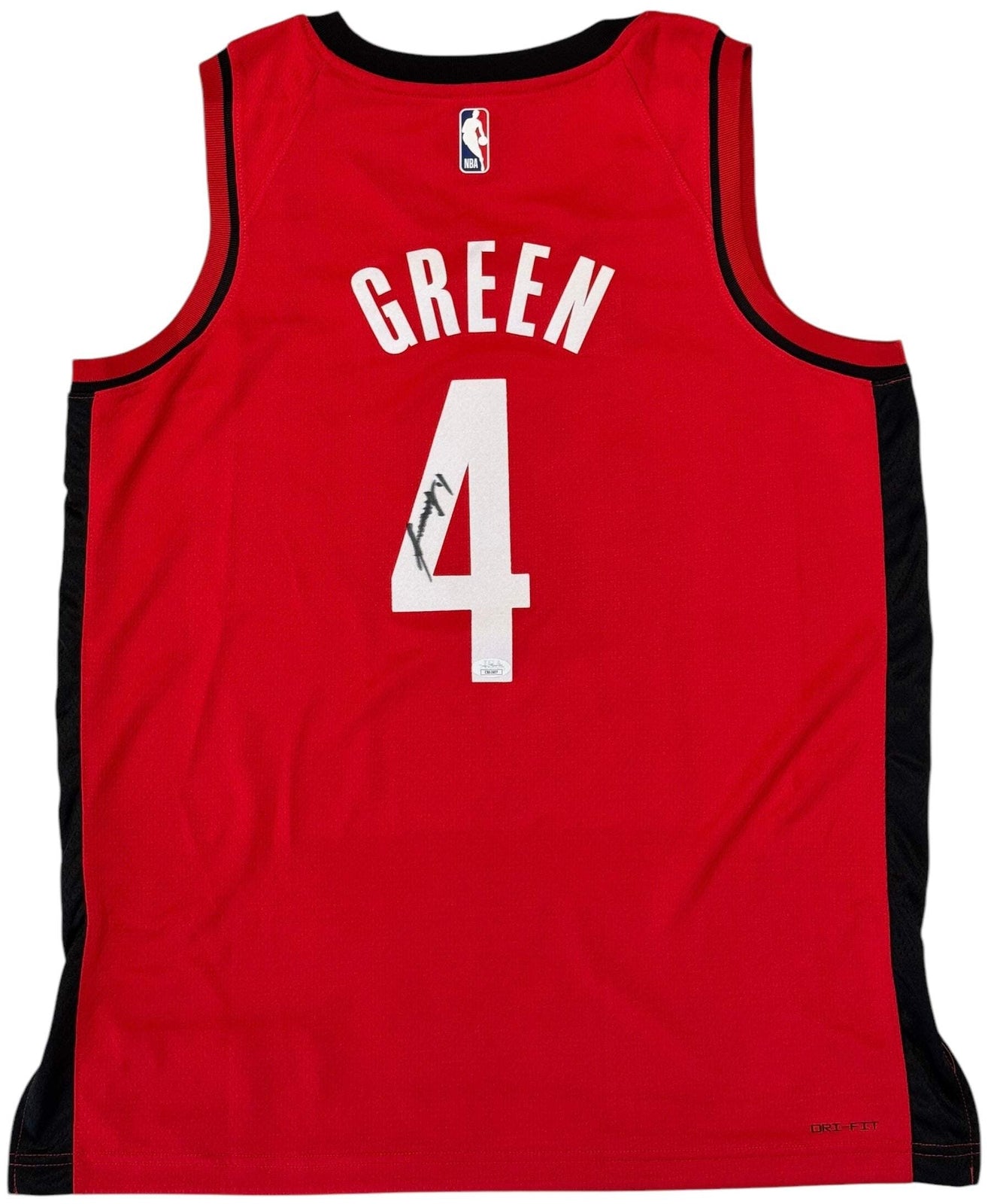 Jalen Green Autographed Houston Rockets Authentic Nike Jersey (Jsa)