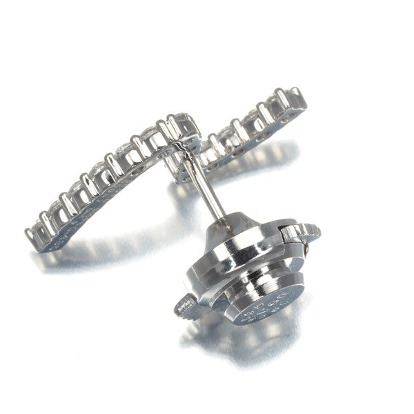 Gimel Brooch Diamond 0.485Ct Initial Alphabet S