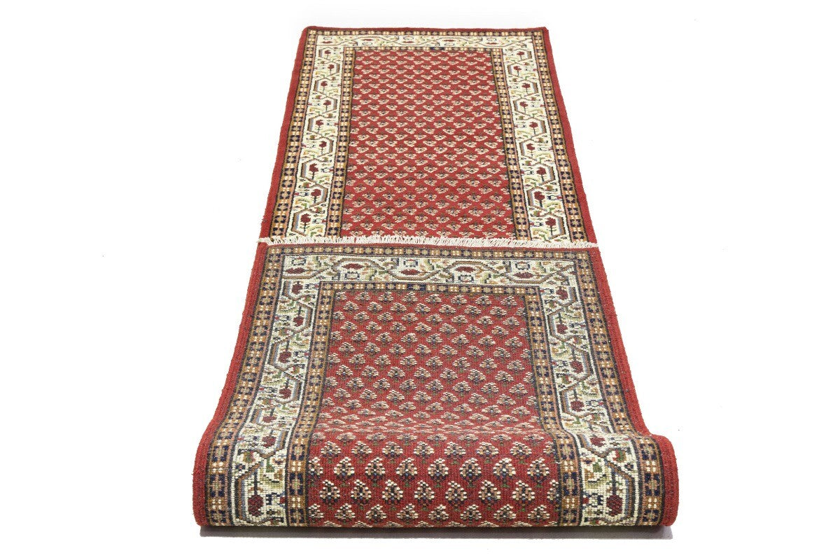 Indo Botemir Oriental Runner Rug Allover Floral