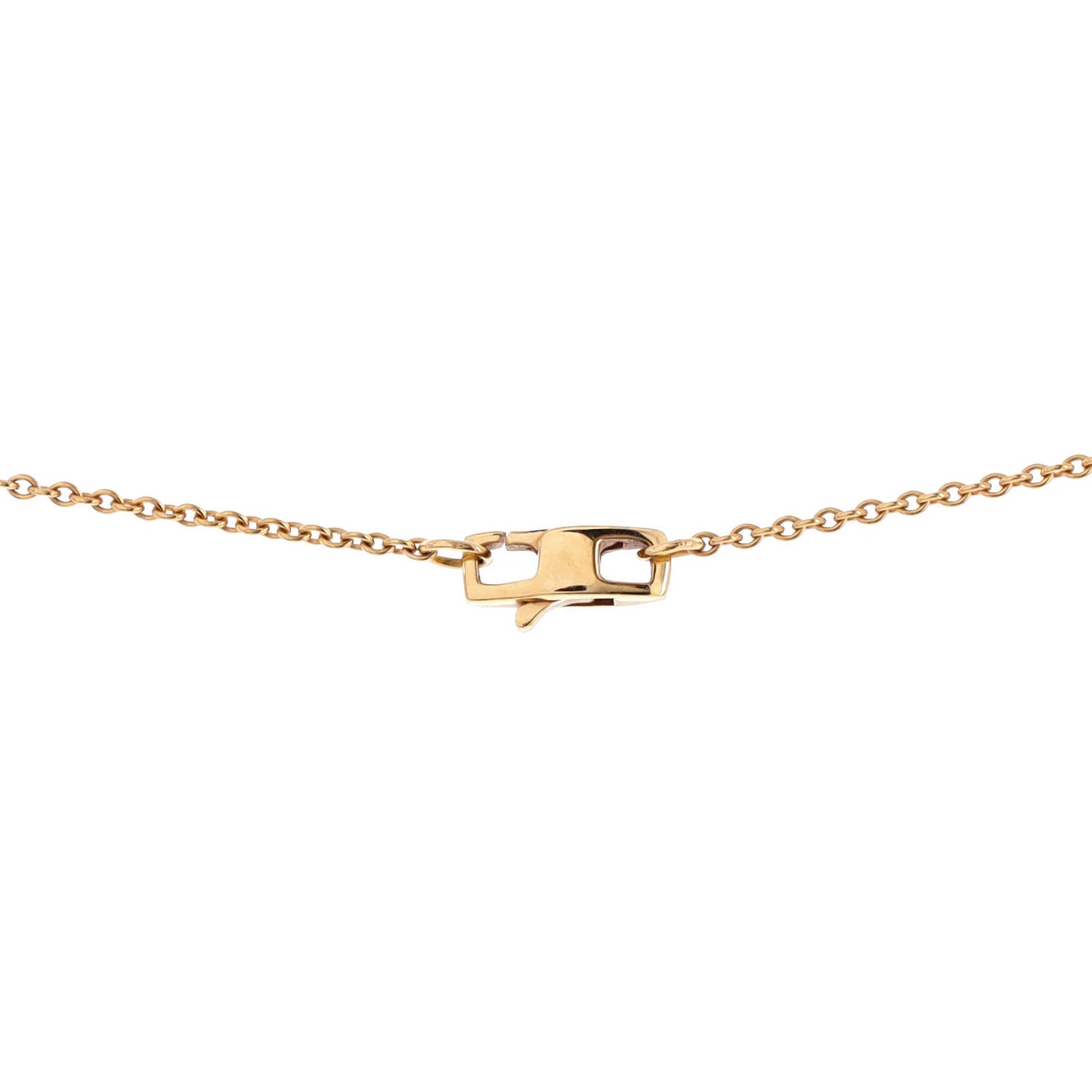 Louis Vuitton Empreinte Pendant Necklace 18K Yellow Gold