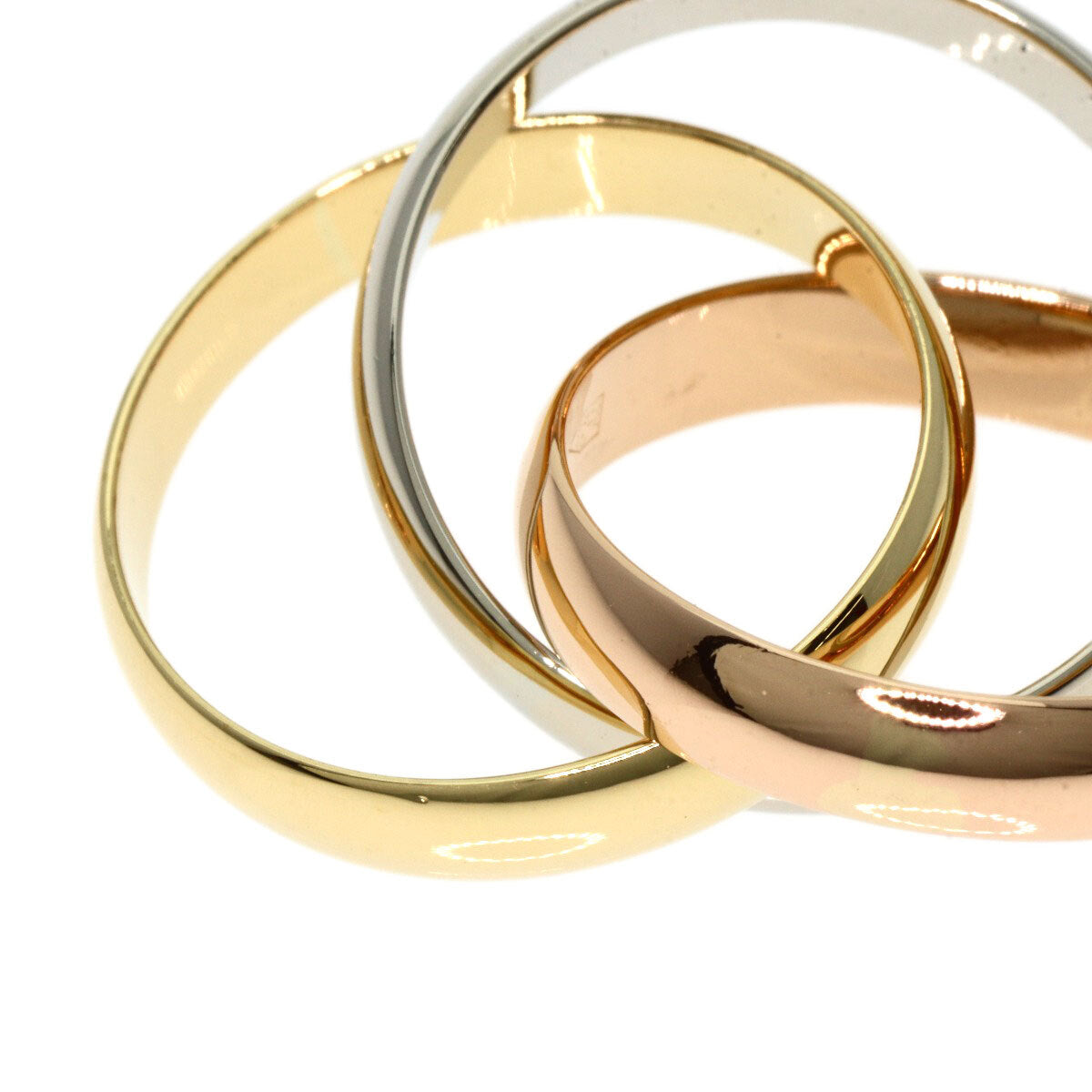 CARTIER Ring Trinity #49 K18 Yellow Gold 18K