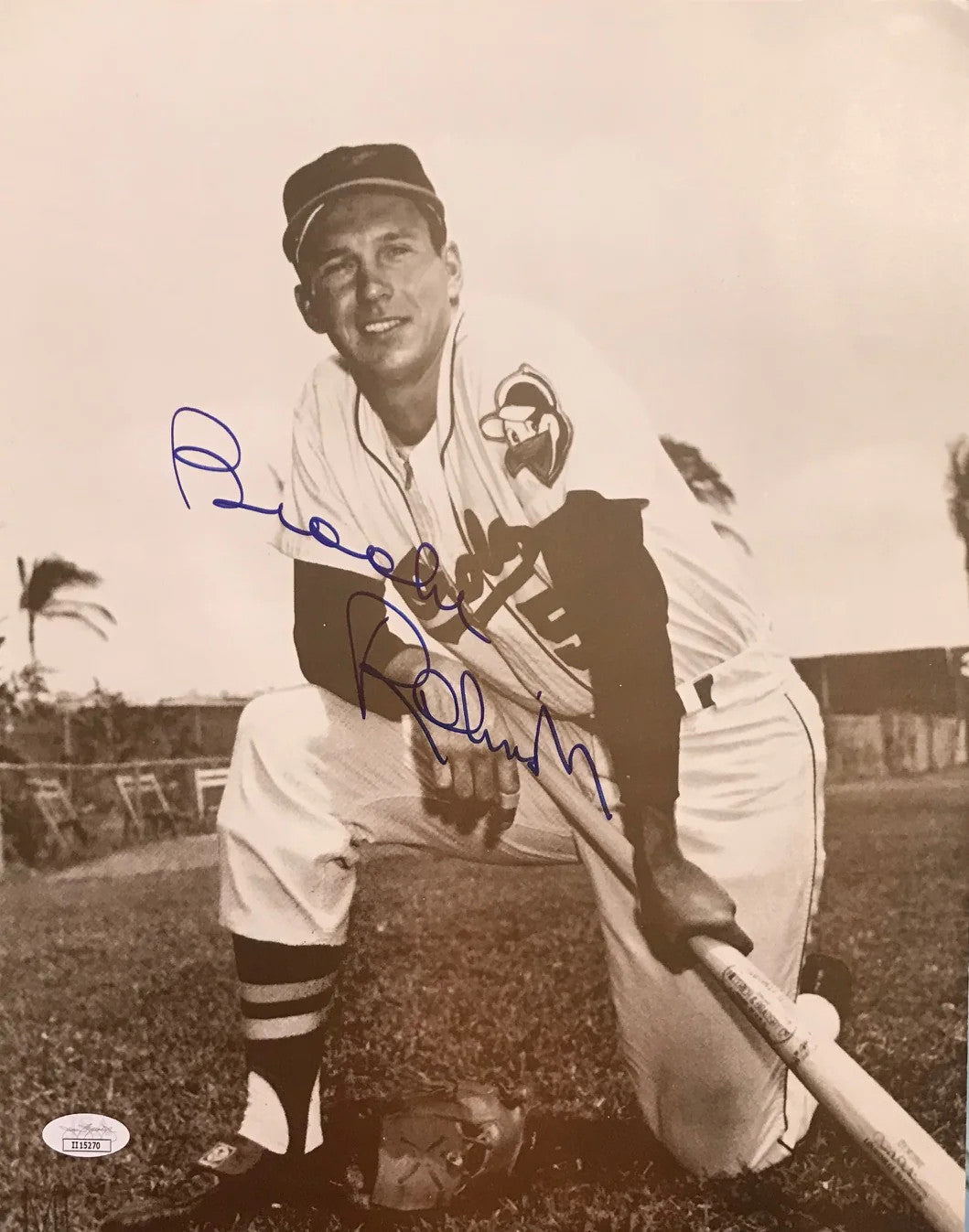 Brooks Robinson Autographed 11X14 Photo (Jsa)
