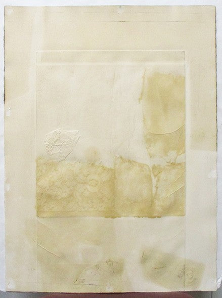 Antoni Clave Carborundum Print Black Dot Red Dot Signed Ed25 Spain Sheet Only