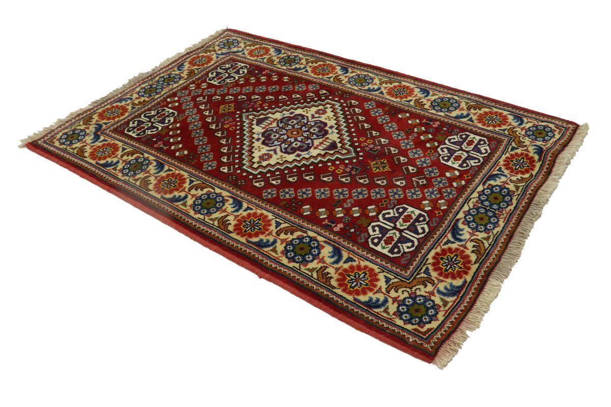 4X5 Ft Handmade Vintage Style Rug Tribal Design