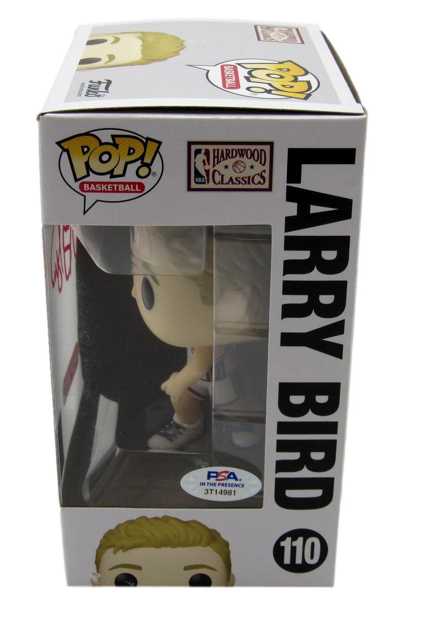 Larry Bird Hof Autographed Funko Pop! Figurine