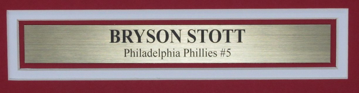 Bryson Stott Signed/Autographed 16X20 Photo