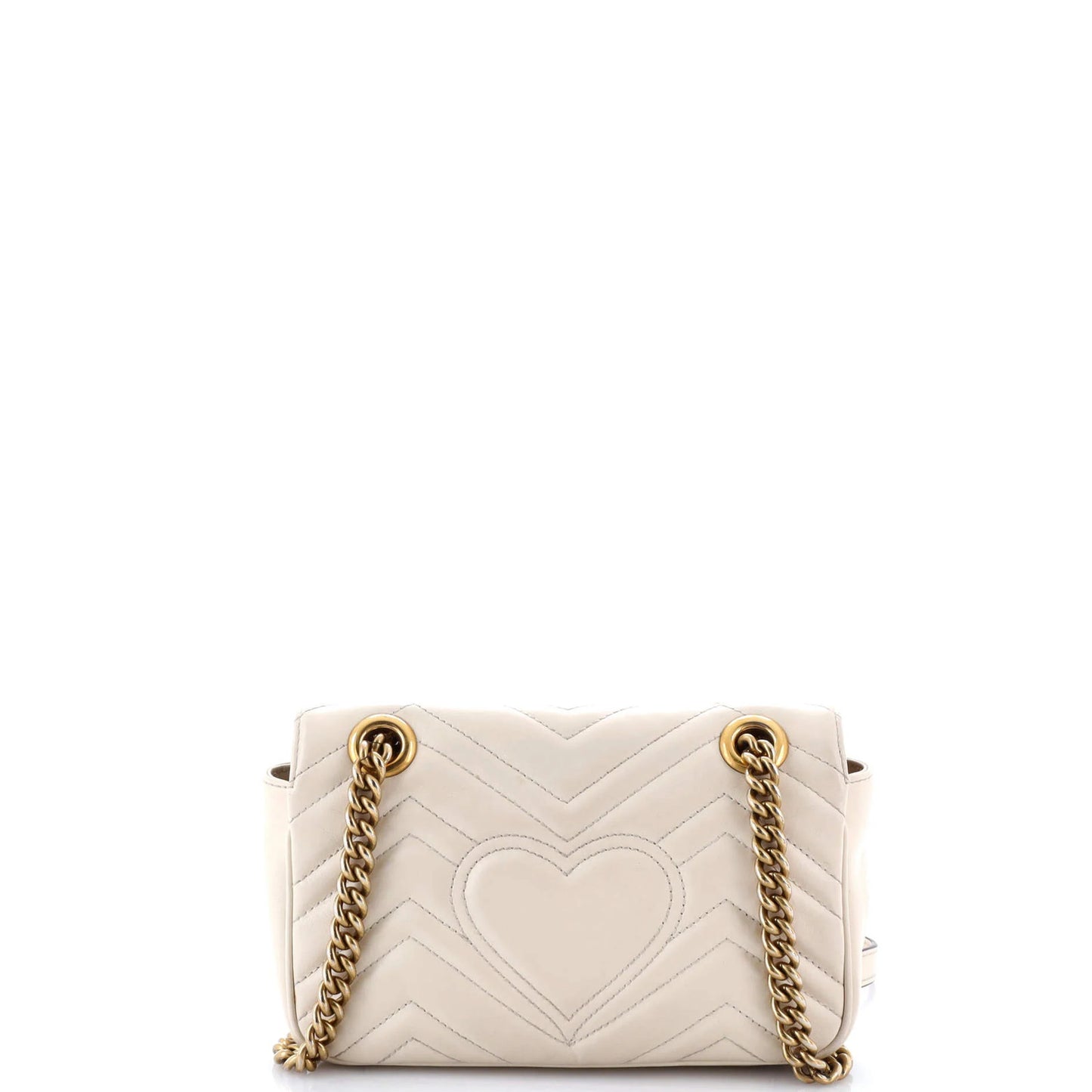 Gucci Gg Marmont Flap Bag Matelasse Leather Small