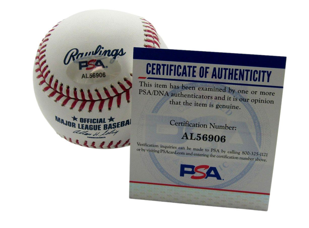 Bill Little Signed/Inscr Oml Baseball Negro League Memphis Red Sox Psa/Dna