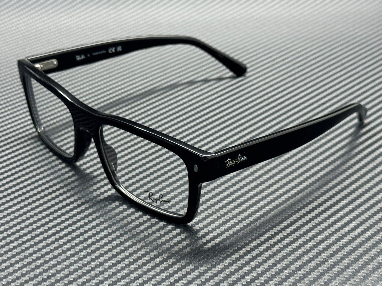 Ray Ban Rx5435 2000 Black Men'S 56 Mm Eyeglasses