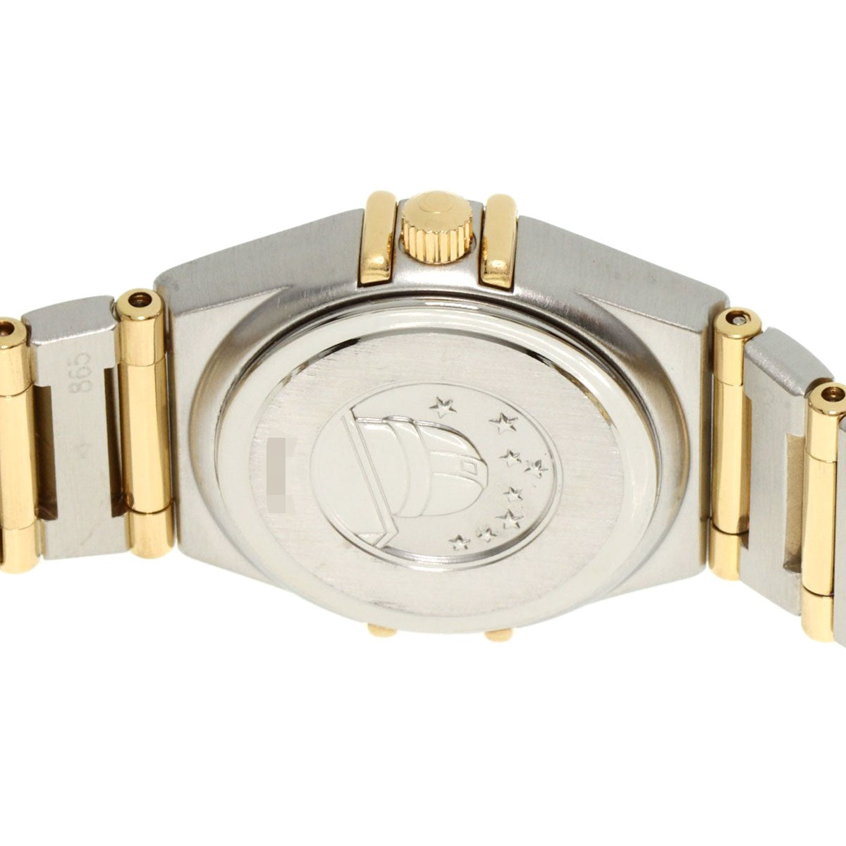 Omega Constellation Diamond Watches 1262.75.00 Stainless Steel/Ssxk18Yg Ladies