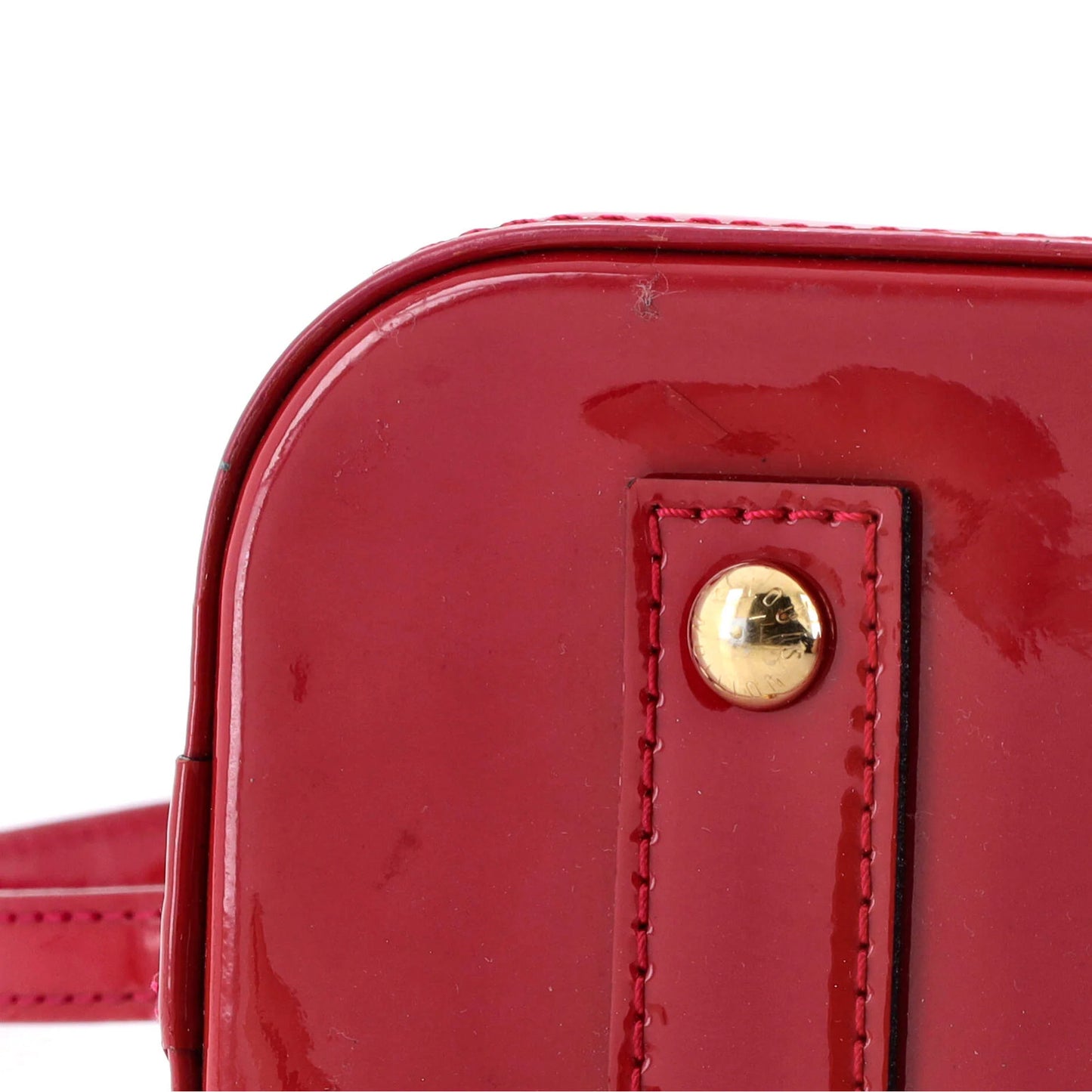 Louis Vuitton Alma Handbag Monogram Vernis Bb