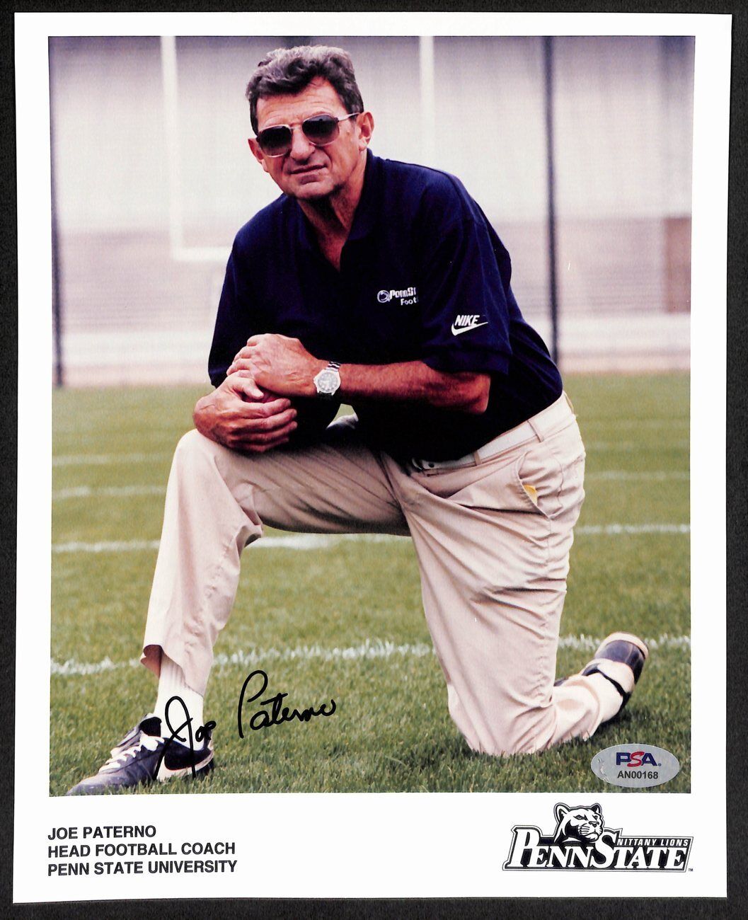 Joe Paterno Signed/Auto 8X10 Photo Penn State