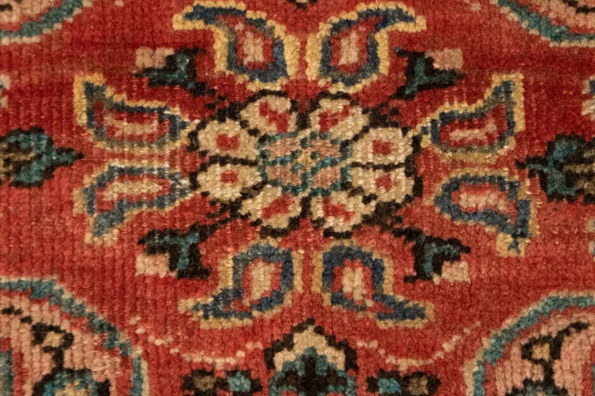 Antique Hand-Knotted Oriental Rug One-Of-A-Kind