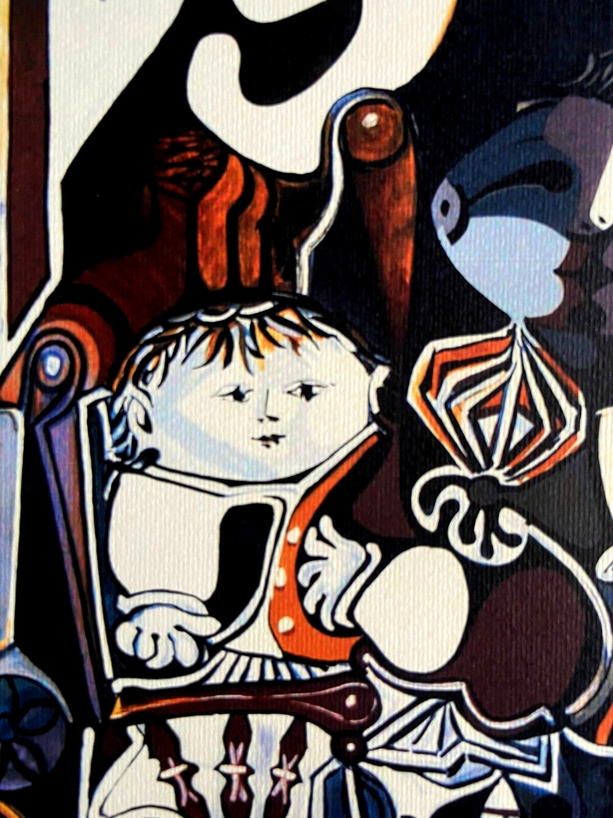 Pablo Picasso Lithograph' Claude & Paloma' Coa Signed Numbered Limited