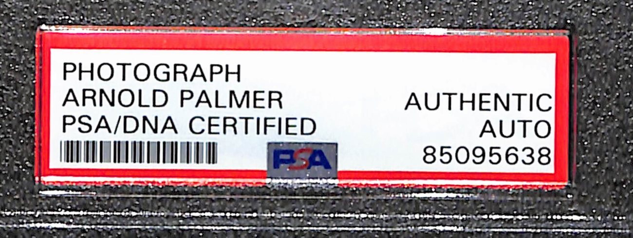 Arnold Palmer Signed 5.5X3.5 B/W Photo Psa/Dna