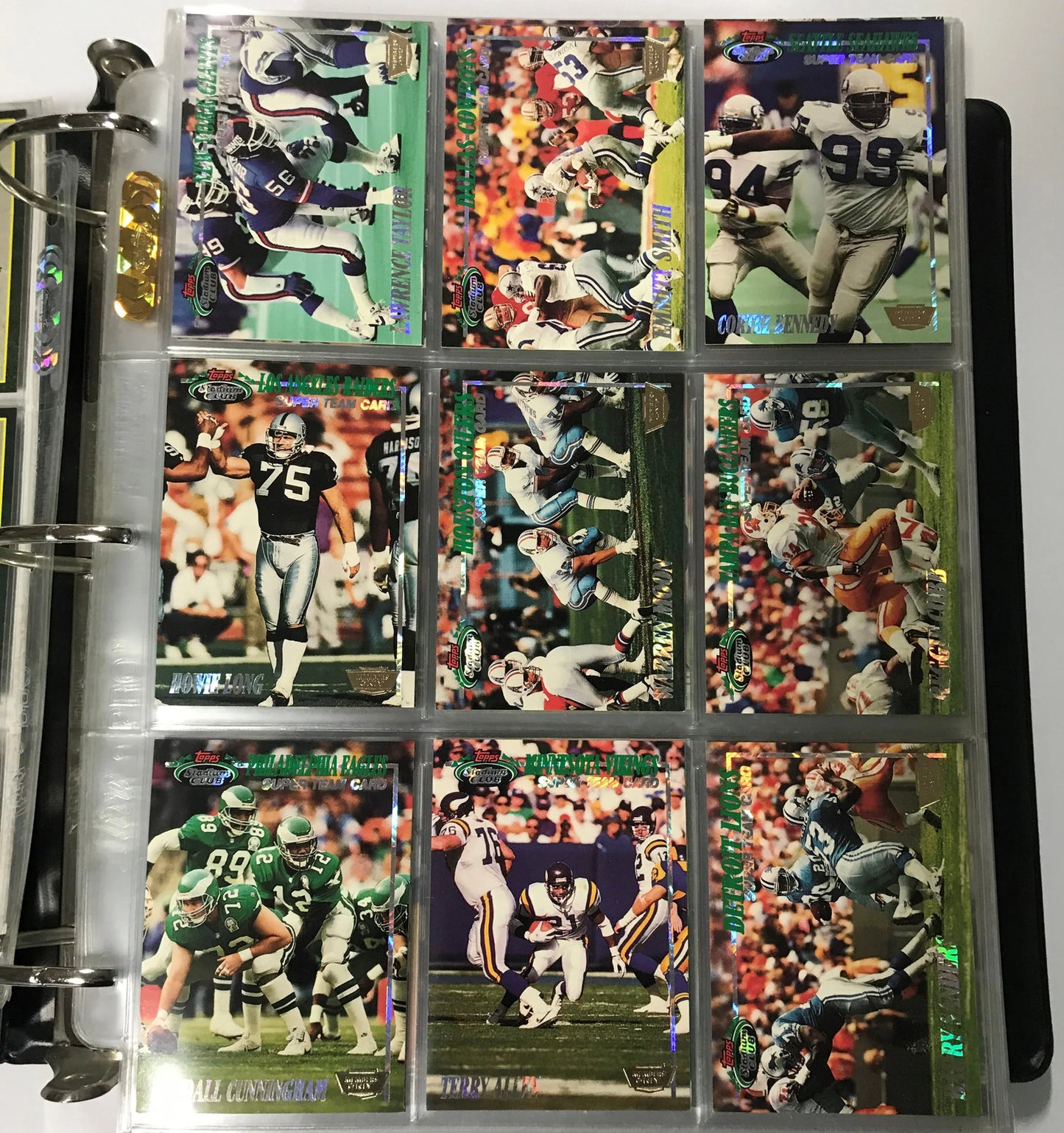 1993 Topps Stadium Club Members Only Football