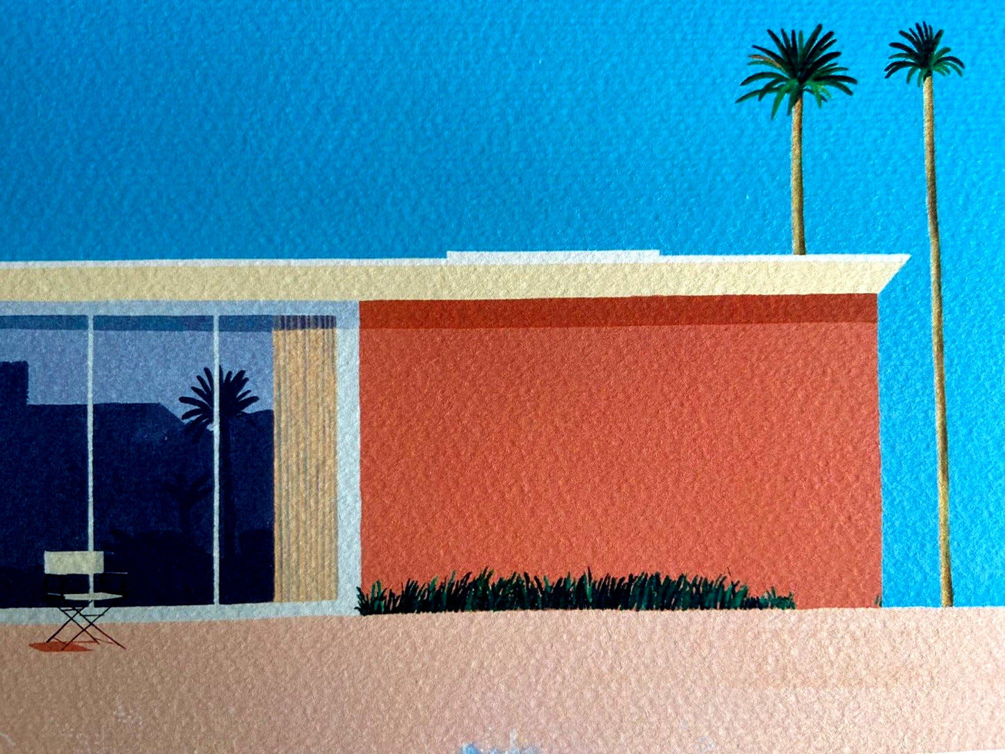 David Hockney Lithograph Coa Signed Numbered In