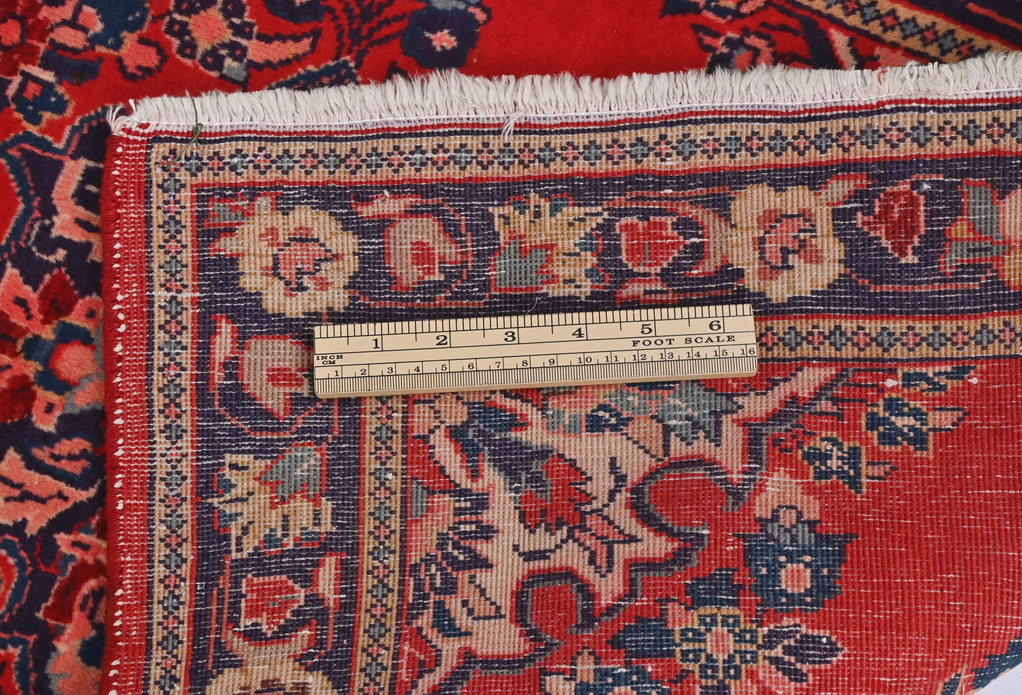 2'2X3'8 Ft Handmade Oriental Area Rug Red Tribal