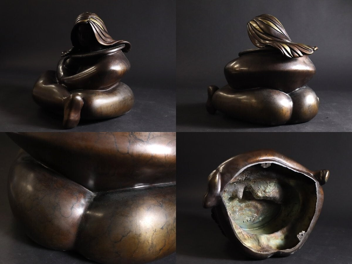 Andrea J Smith "Mother And Child" Bronze