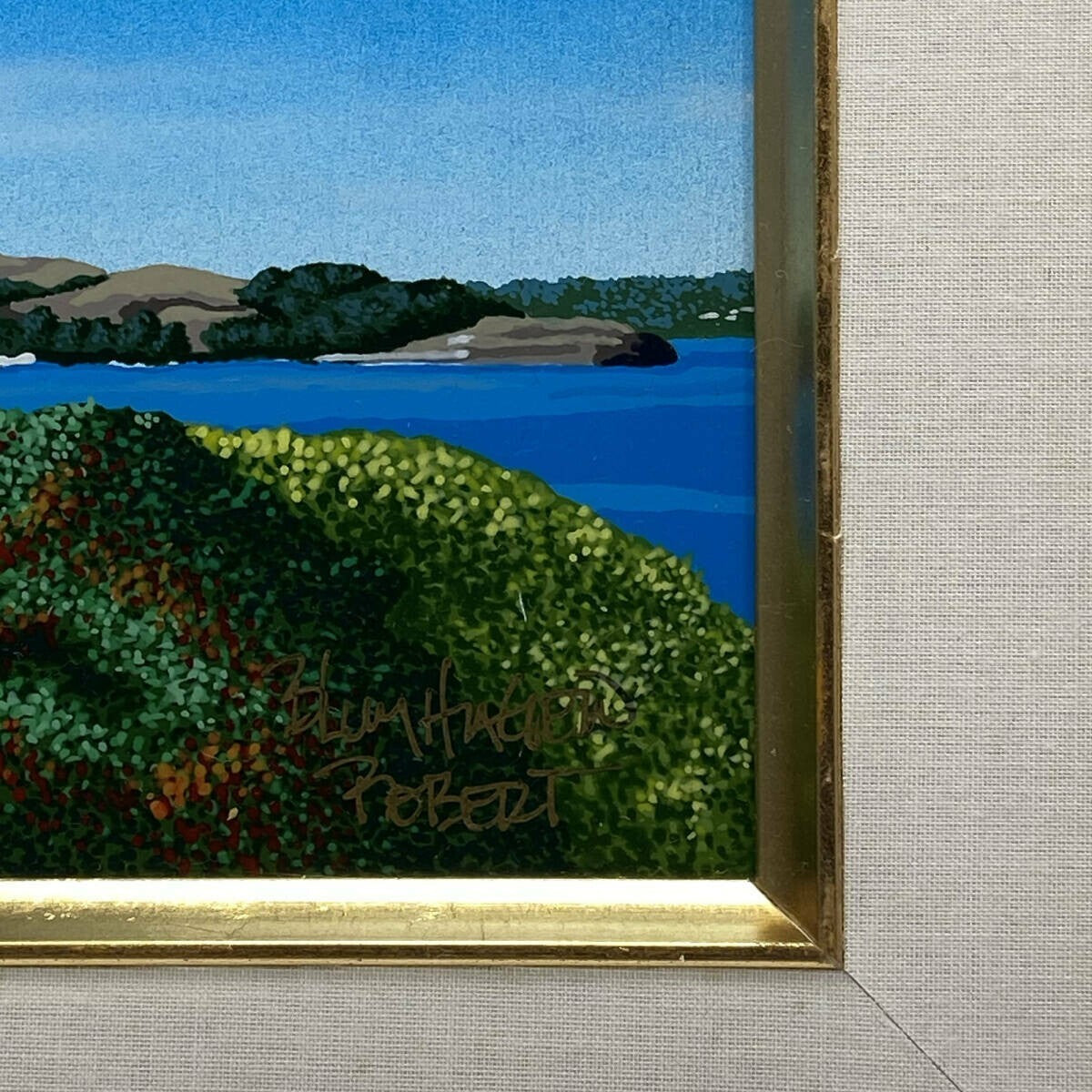 Robert Blumhagen -Skybridge Uniquel Painting