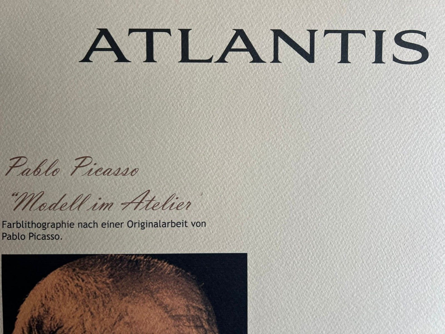 Pablo Picasso - Lithograph Signed Coa - Hand Numbered