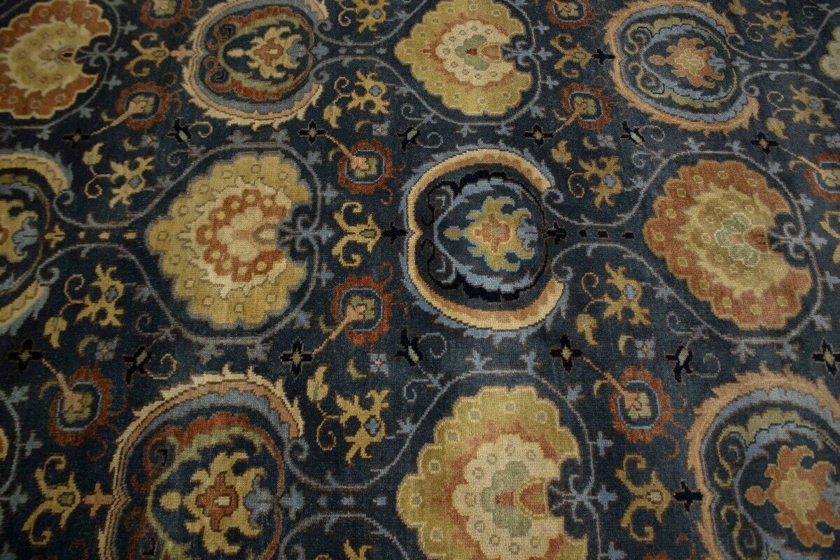 Handmade Osh Chobi Peshawar Oriental Rug Floral