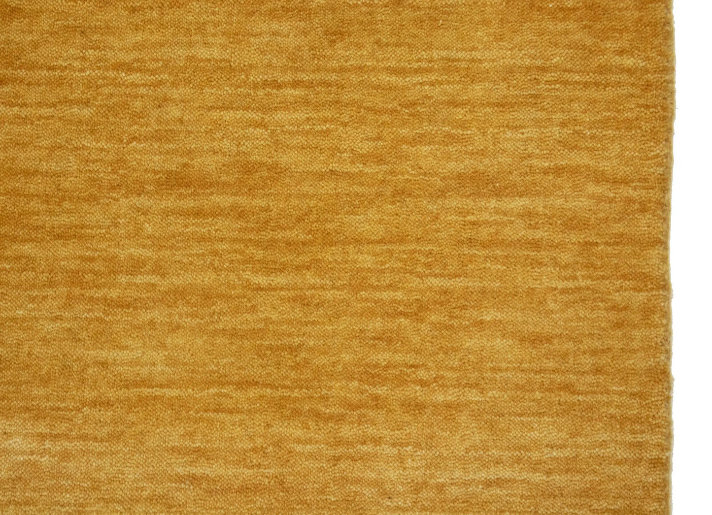 Golden Peach Solid Design Hand-Loomed 8X10 Gabbeh