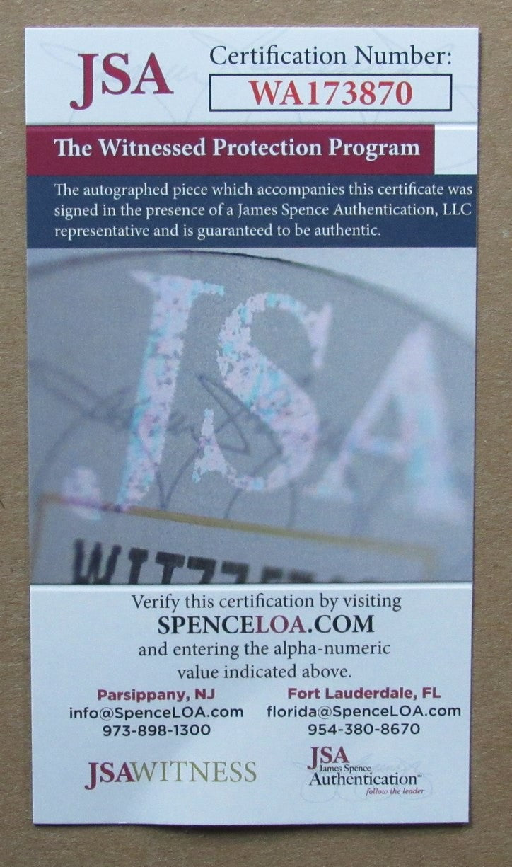 Marcus Allen Autographed 11X14 Photo Penn State Framed Jsa 181300