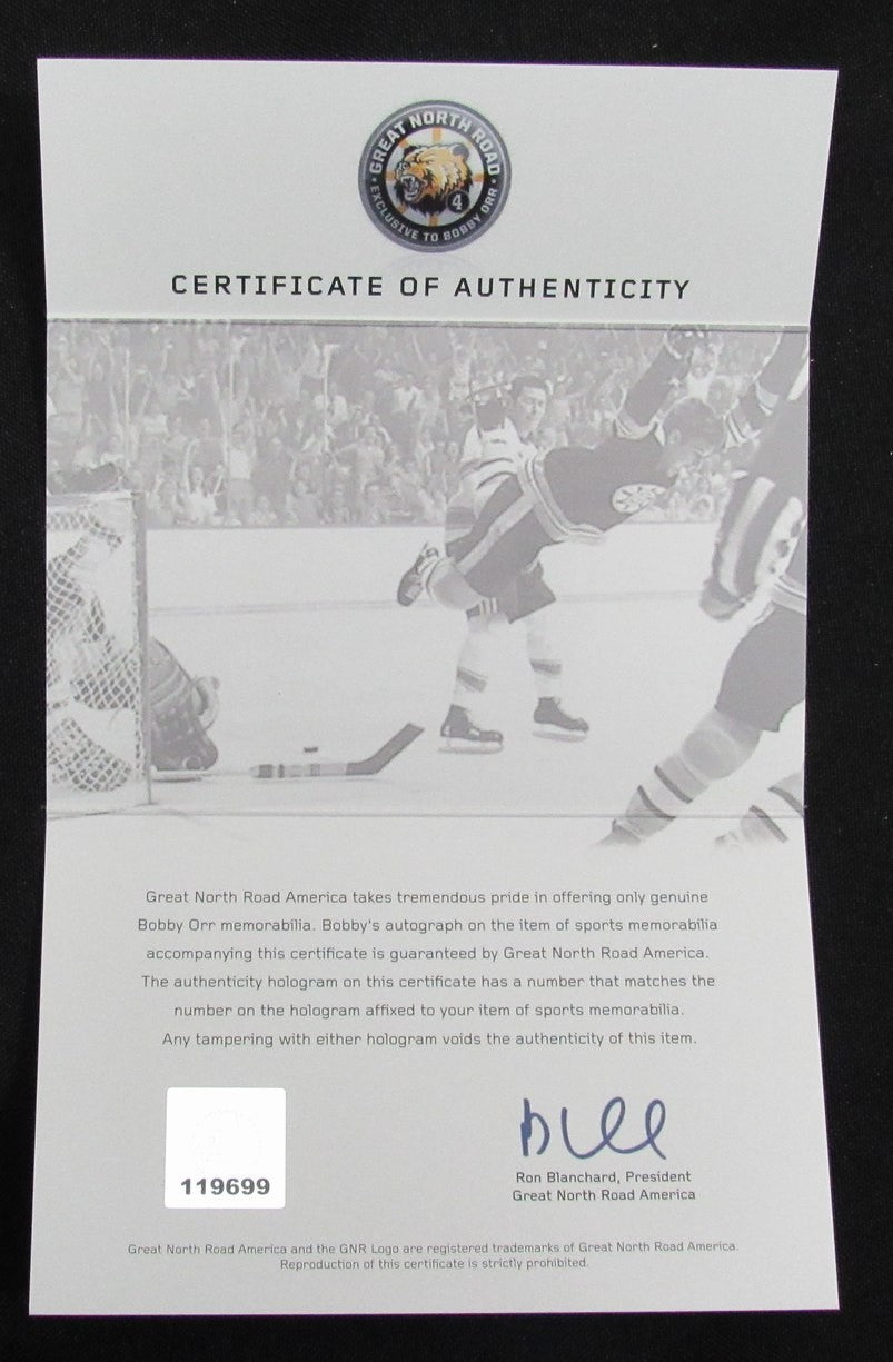 Bobby Orr Hof Signed 11X14 Photo 1968 All-Star Game Framed Gnr 187189