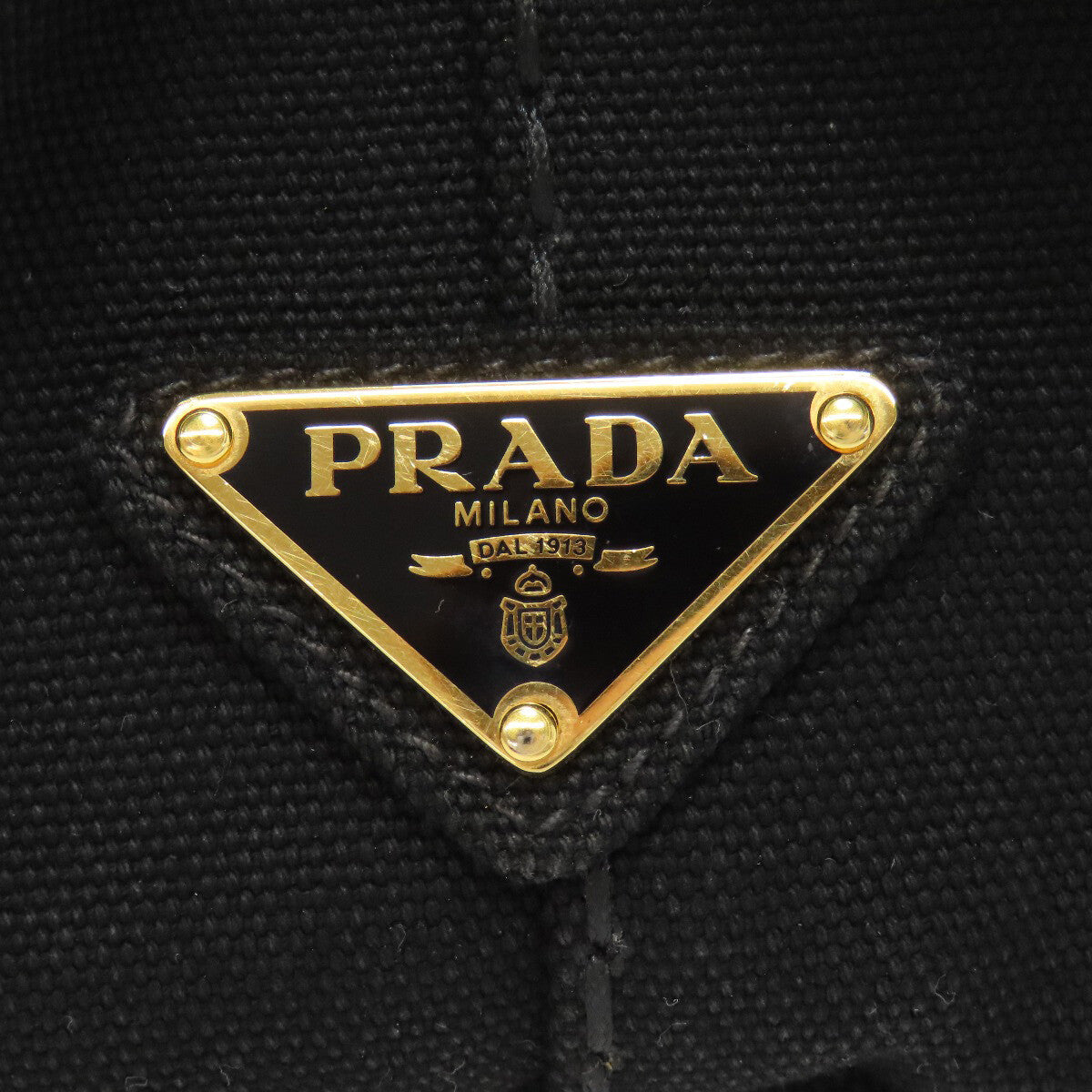 Prada Handbag Canapa Mini 2Way Canvas