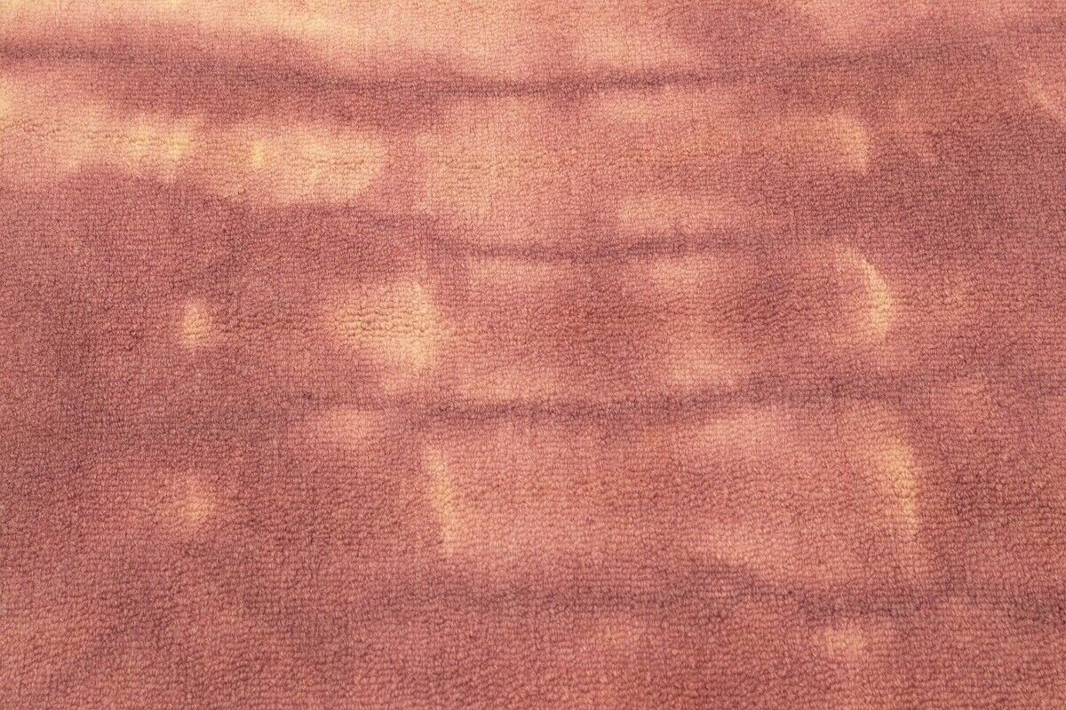 Deep Blush Hand-Tufted Tie-Dye Abstract Rug