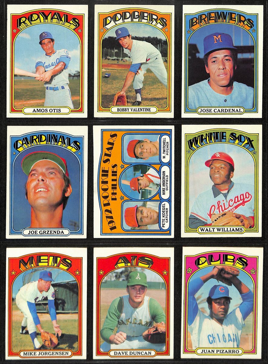 1972 Topps Baseball Complete Set (787)