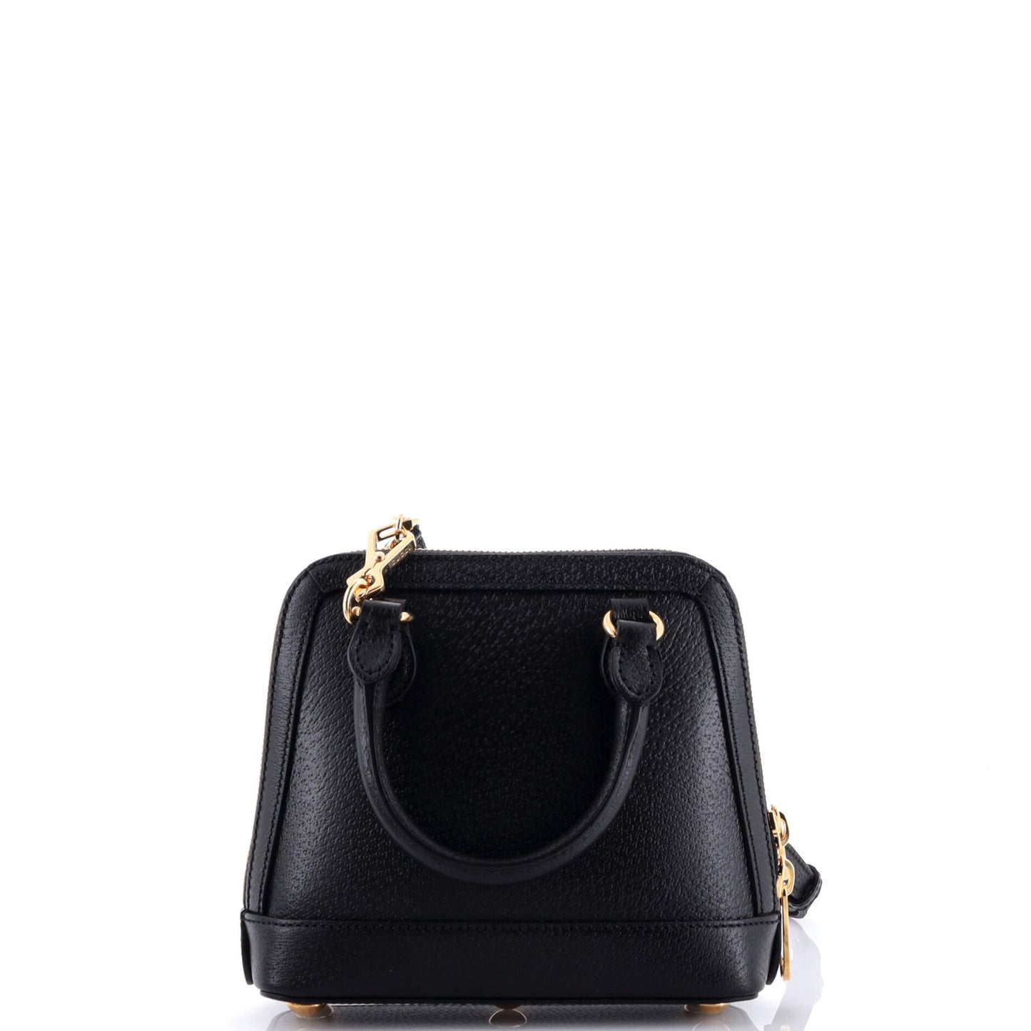 Gucci X Adidas Horsebit 1955 Top Handle Bag Leather With Applique Mini
