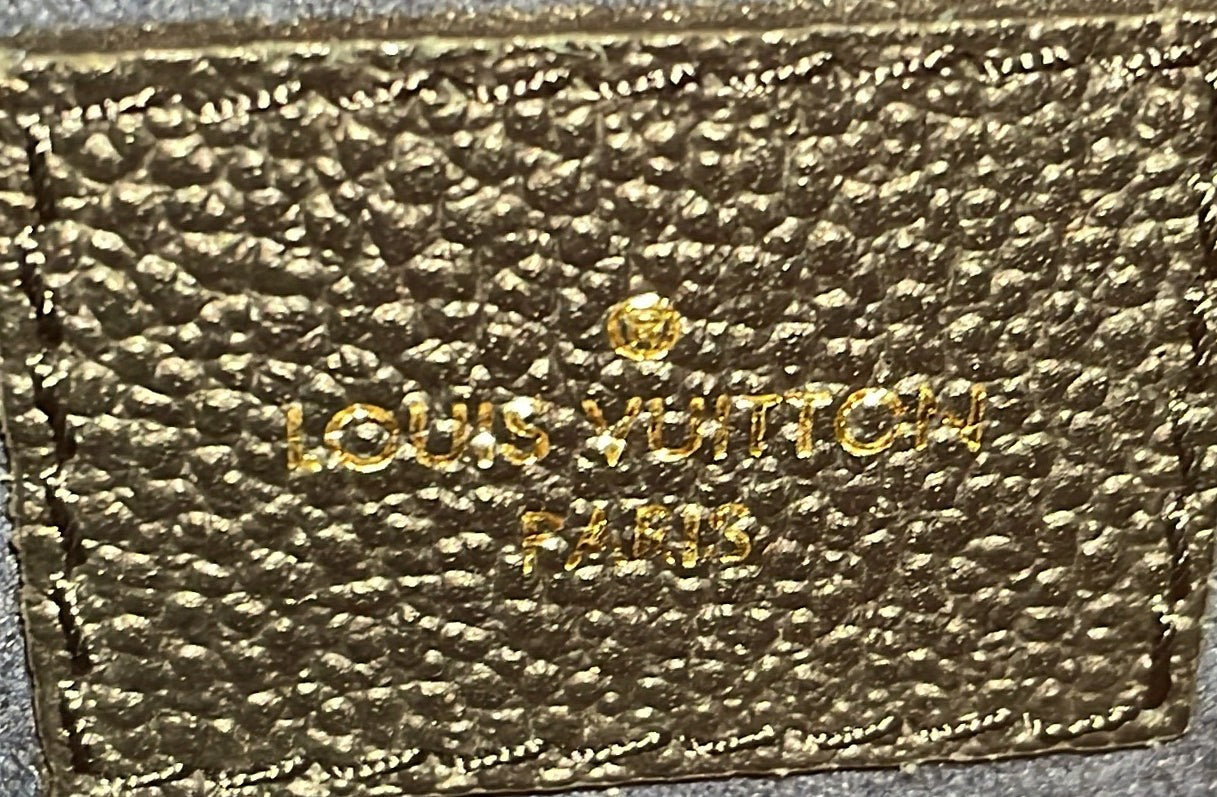 Louis Vuitton Neverfull Nm Tote Monogram Empreinte Giant Mm