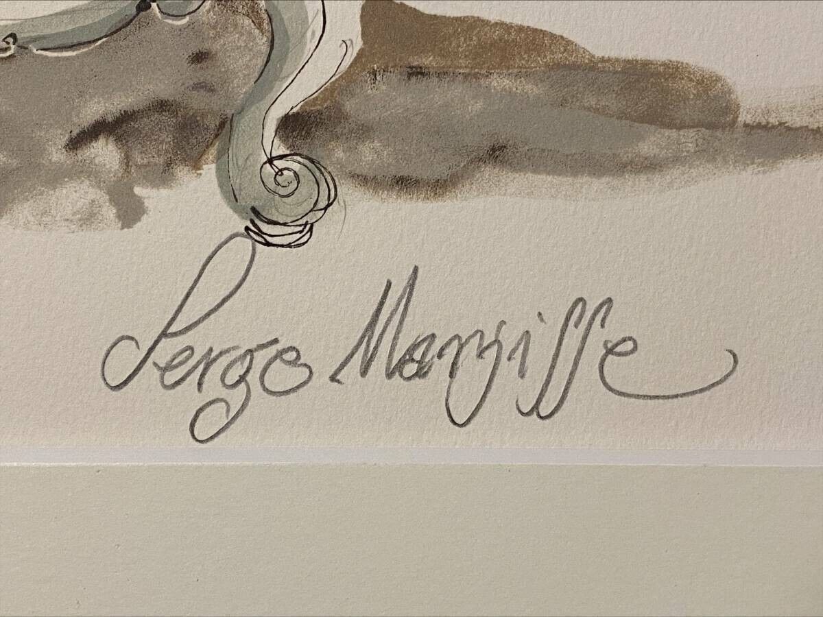 Serge Marjisse Original Lithograph Print Ed250