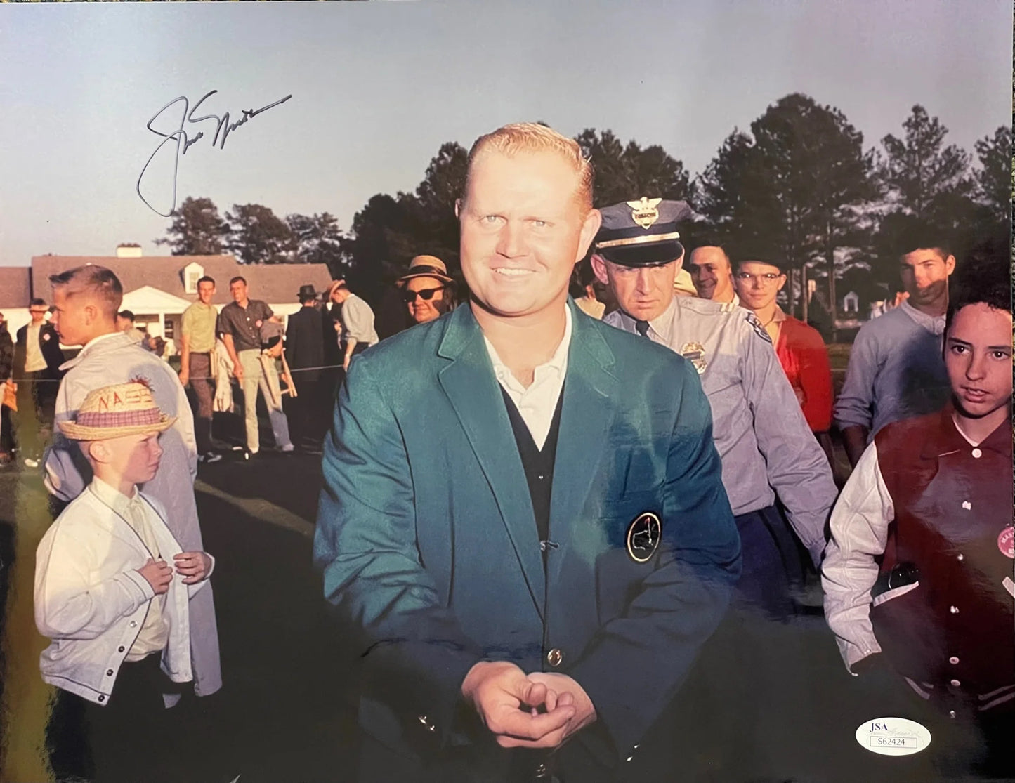 Jack Nicklaus Autographed Golf 11X14 Photo (Jsa)