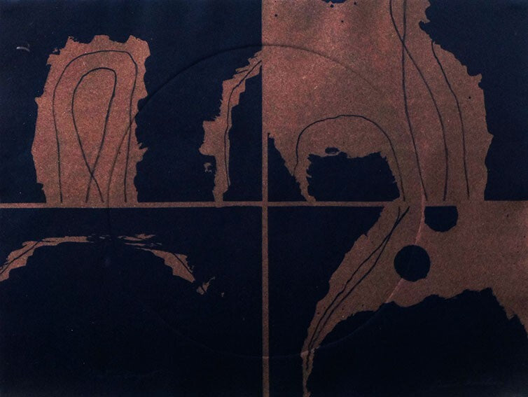 Louise Nevelson 1975 Lithograph Abstract