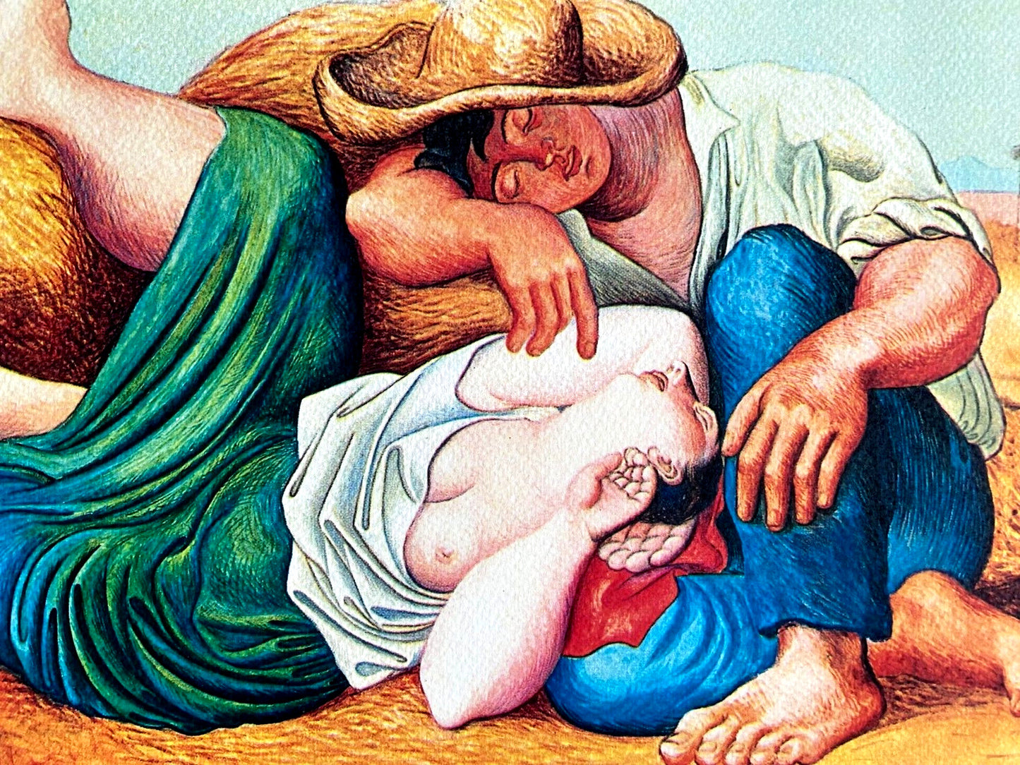 Pablo Picasso Lithograph Estate Coa Signed O