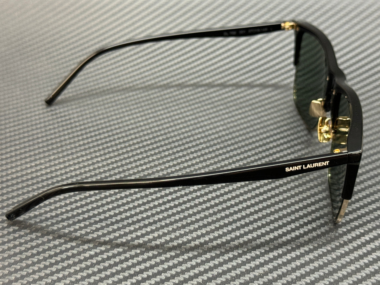 Saint Laurent Sl 768 001 Black Green Unisex Large