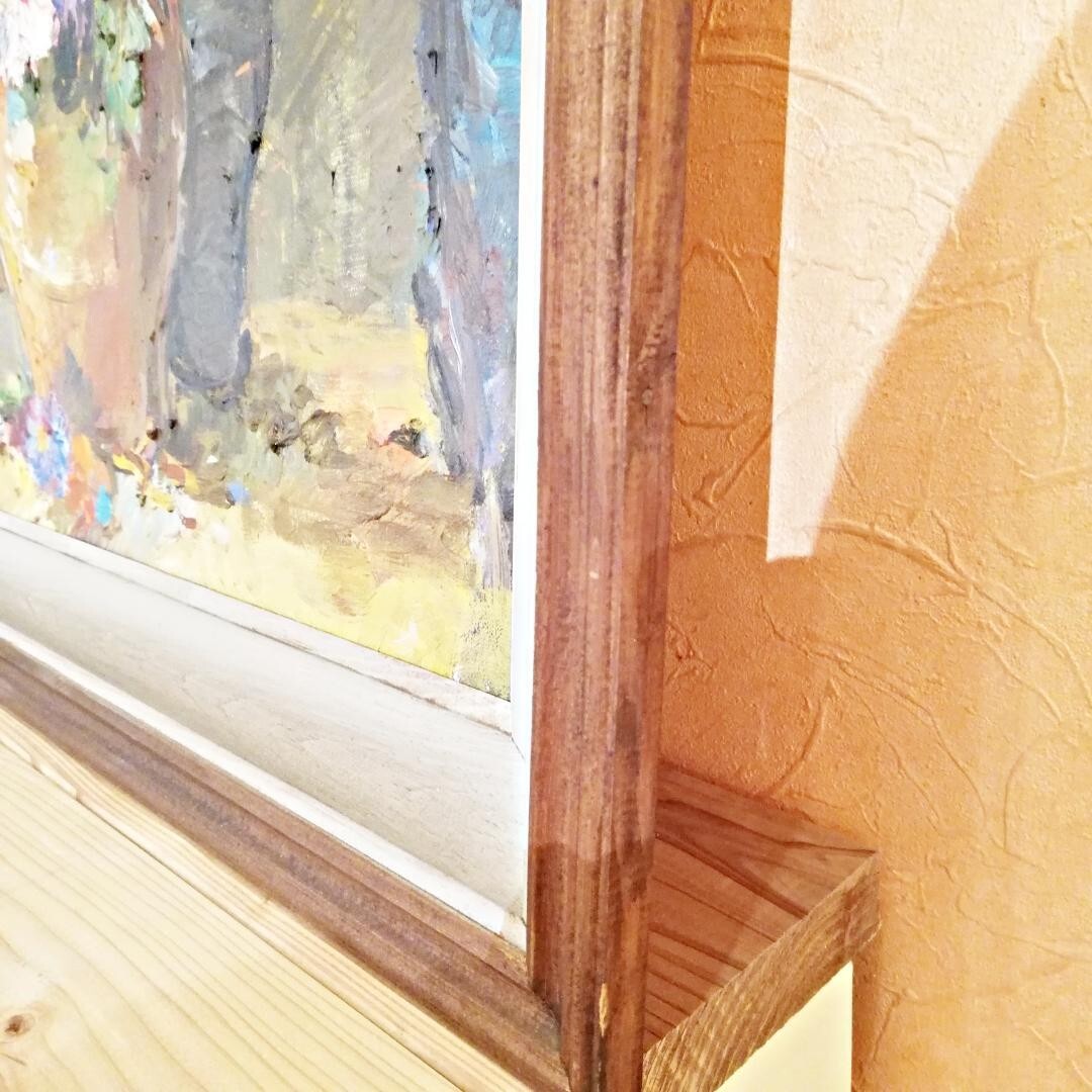 Wlodzimierz Borowczyk Polish Art Original Oil On Canvas Signed Still Life Flower