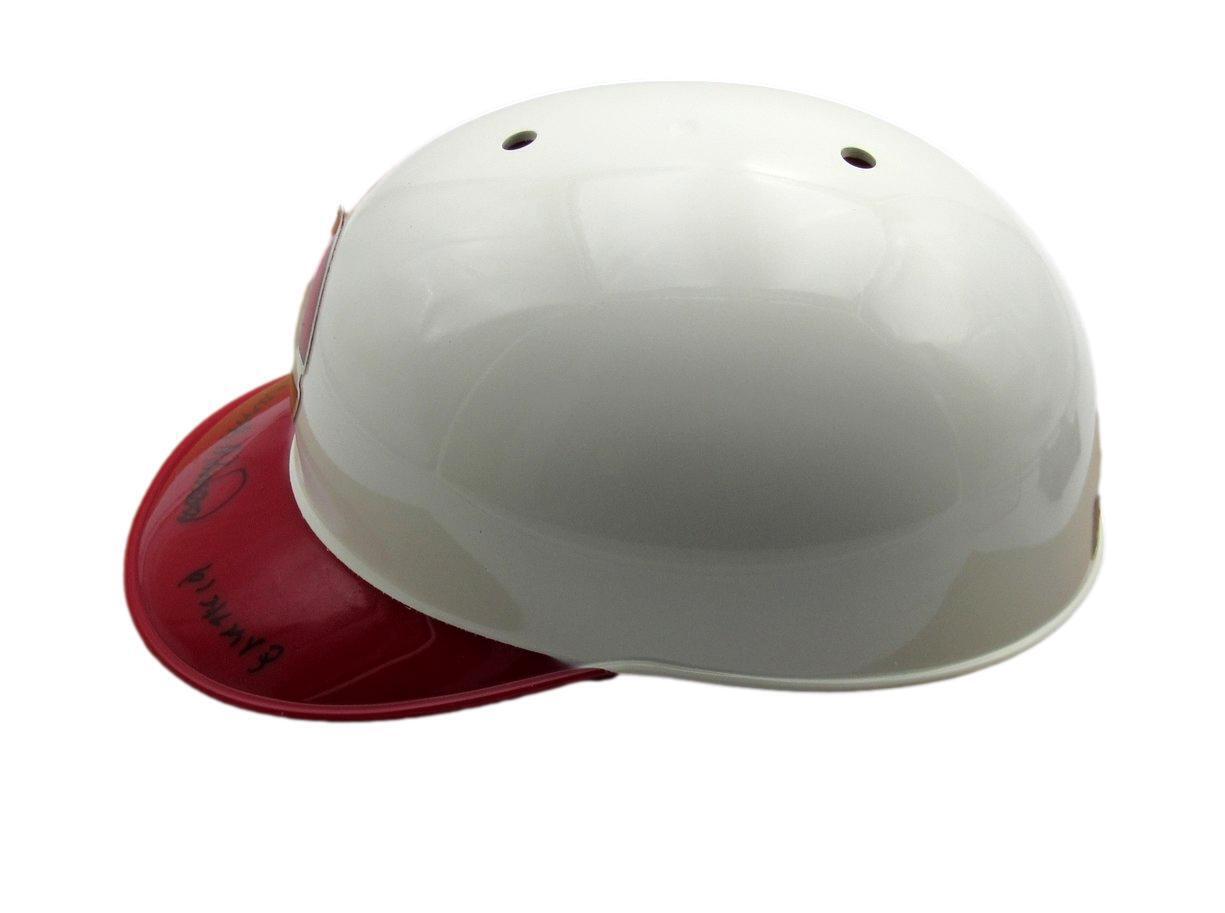 Frank Robinson Hof Signed/Insc Mlb Batting Helmet