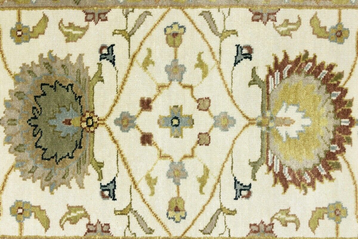 Hand-Knotted Peshawar Chobi Floral Oriental