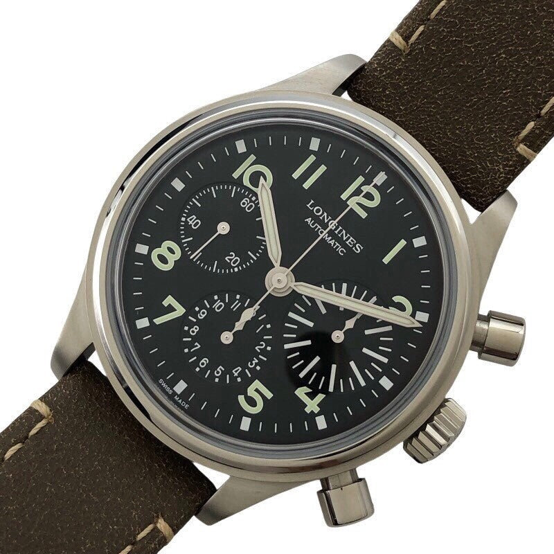 Longines Avigation Bigeye L2.816.4.53.2 Stainless Steel