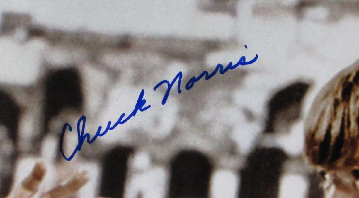 Chuck Norris Autographed The Way Of The Dragon