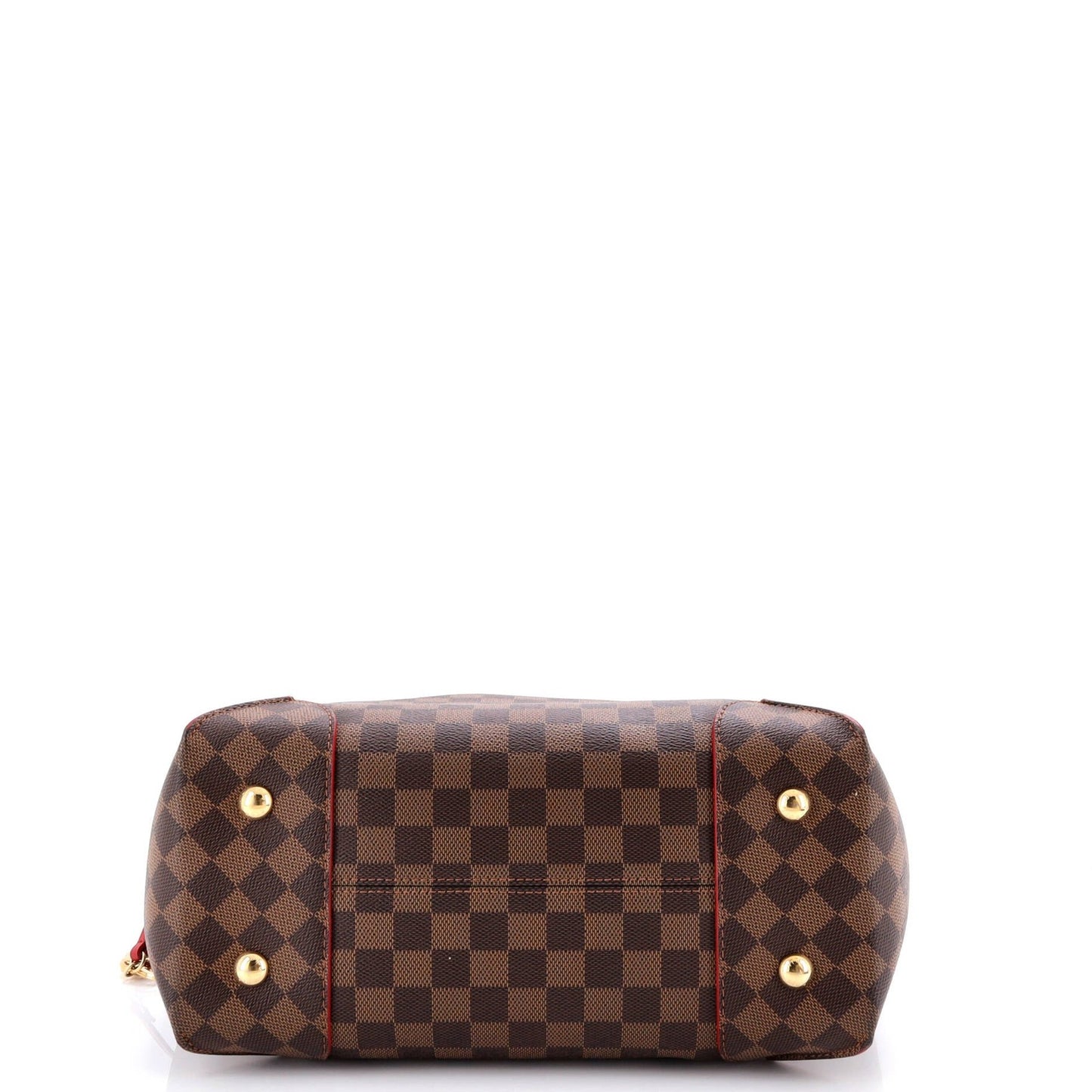 Louis Vuitton Caissa Hobo Damier With Leather