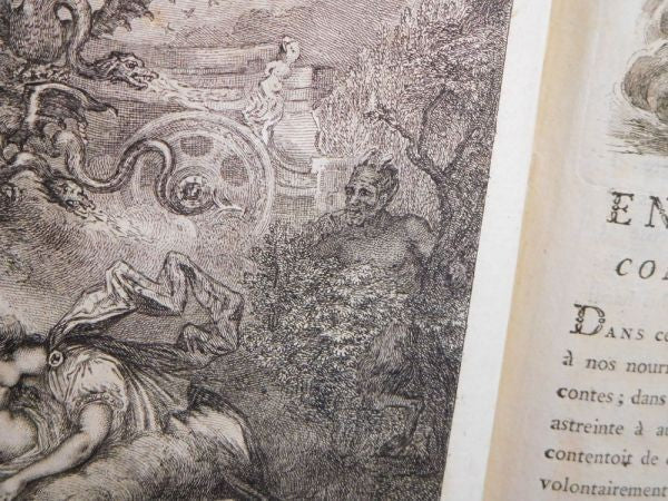 Wieland Contes Comiques 1771 Frankfurt Rare French Edition With Engraved Plate