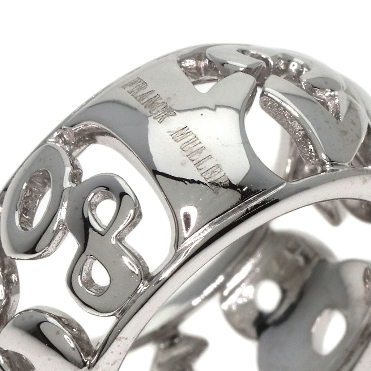 Franck Muller Talisman Ring K18 White Gold Ladies